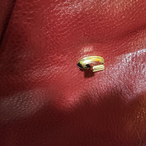LIKE NEW "COACH" MADISON RED LEATHER SHOULDER FLAP BAG - Picture 11 of 16